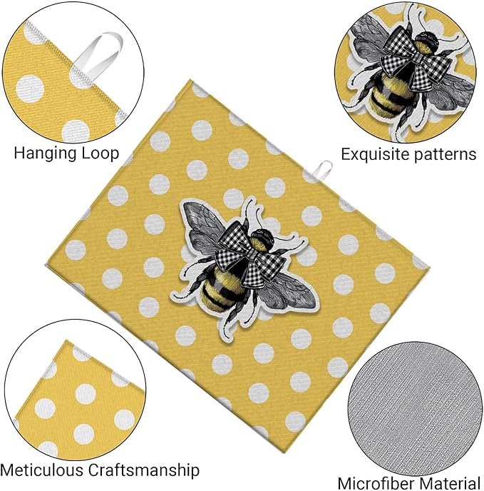 Yellow Honey Bees