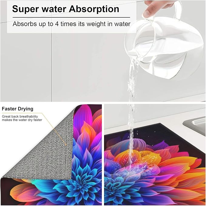 Glowing Abstract Floral