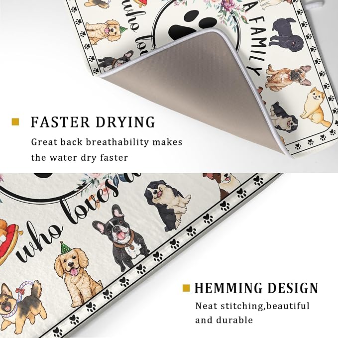 Dog Family White