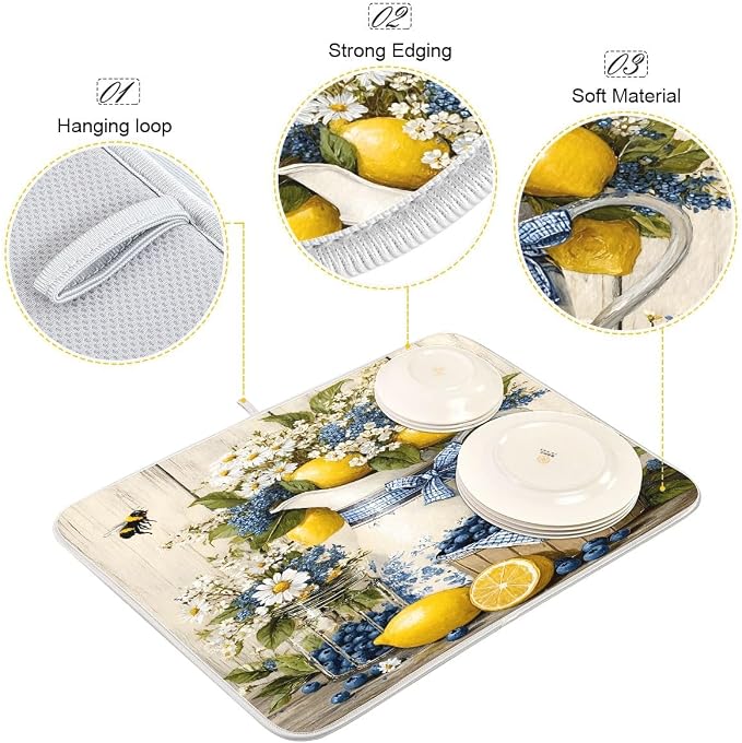 Lemons Blueberries