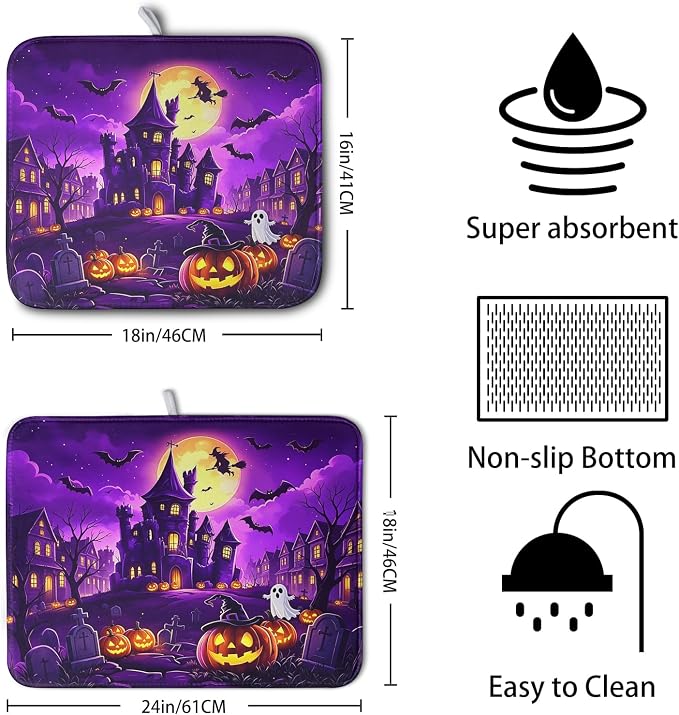 Halloween Purple Witch