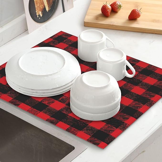 Red Black Buffalo Plaid