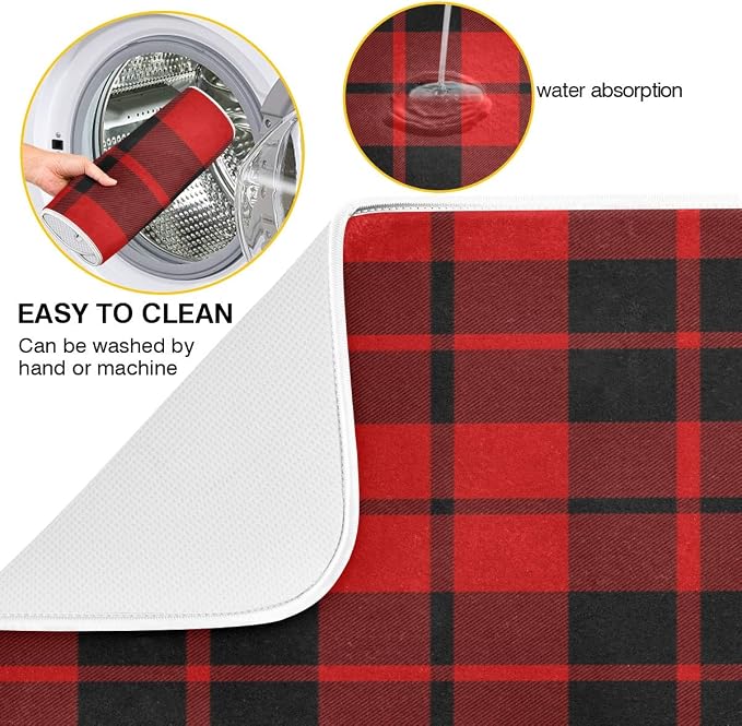 Red Black Buffalo Plaid