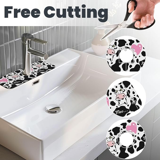Cow Pink Print Cute Country Rustic Farmhouse