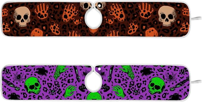 Halloween Leopard Skull Hands