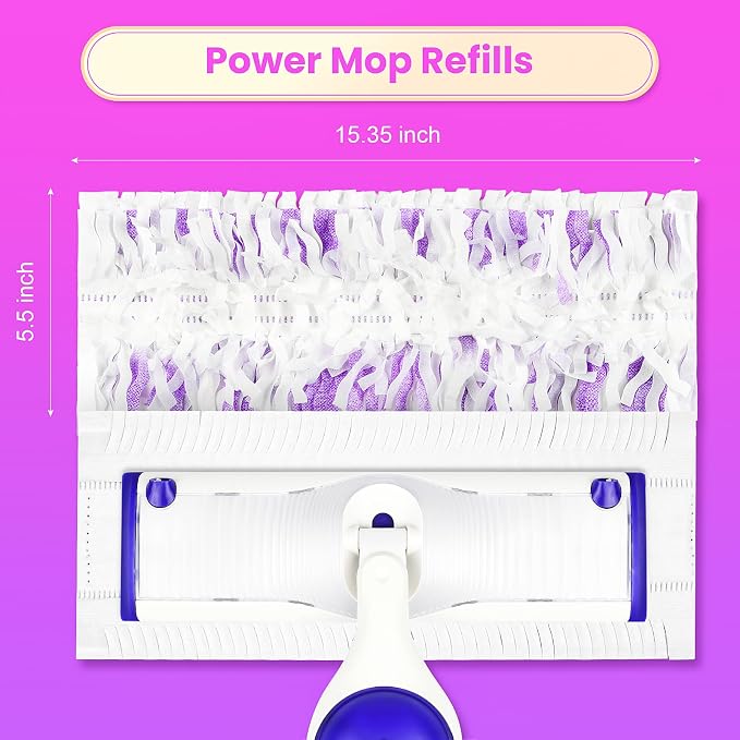 Purple 40 Mop Pads
