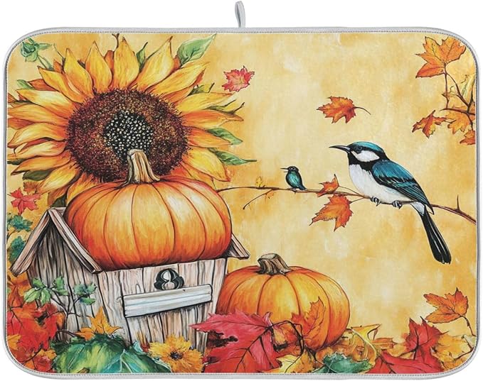 sunflower birds fall