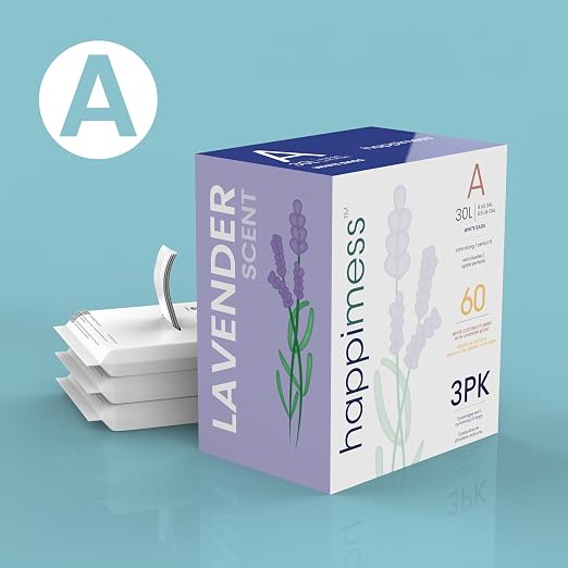 White (Lavender Scented)