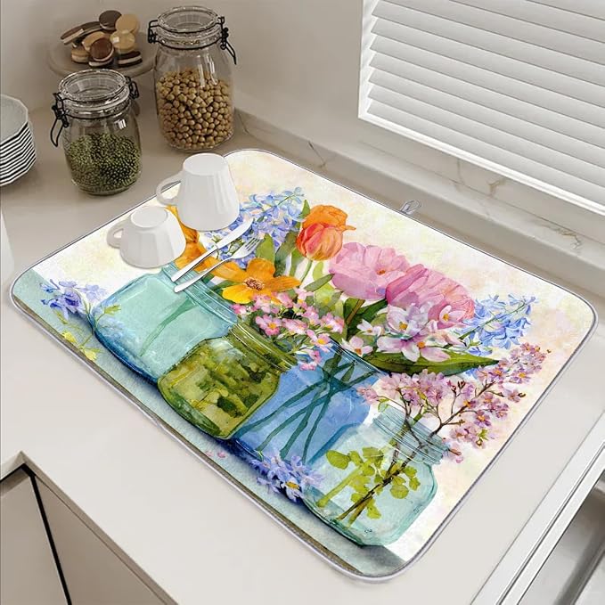 Colored Flower Vases