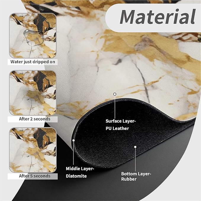 Abstract marble gold