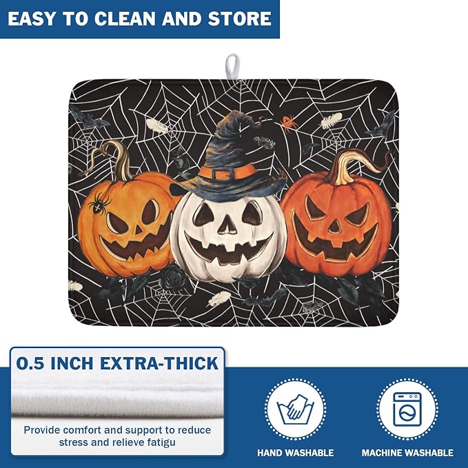 Halloween-pumpkin spiderweb