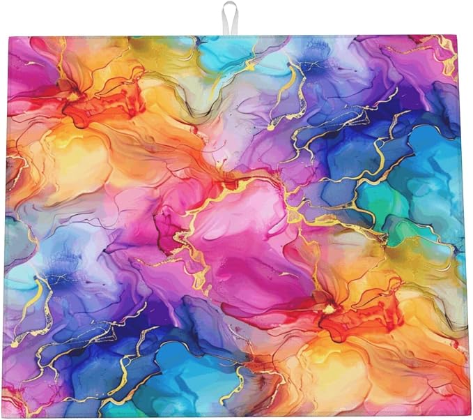 Rainbow Gold Marble