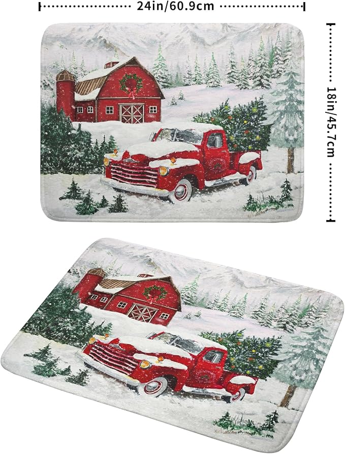 Christmas Red Truck
