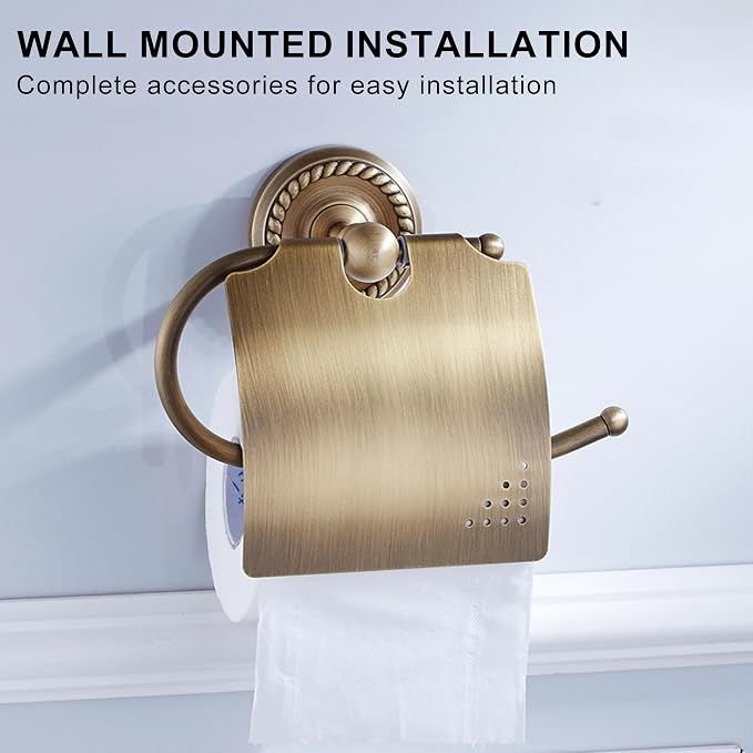Toilet Paper Holder Withlid