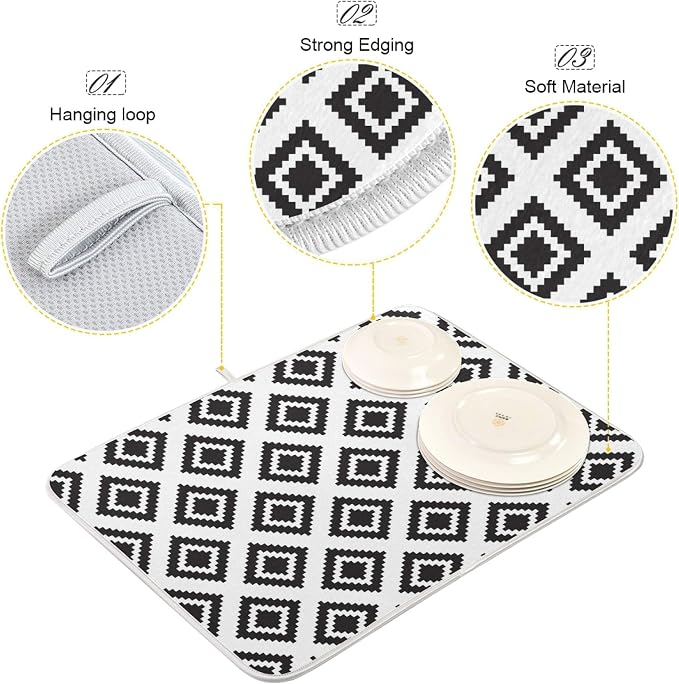 Grey Moroccan Rhombus Plaid