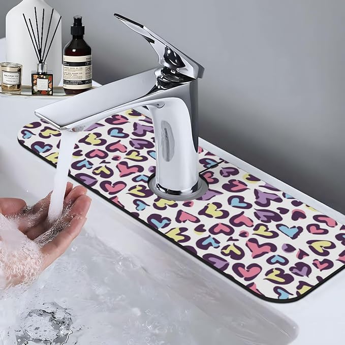 Heart Leopard Colorful