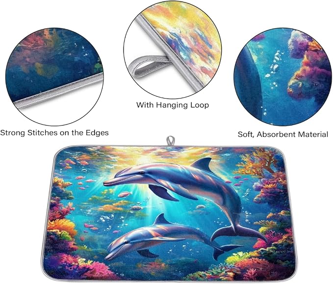 Sea Colorful Dolphin