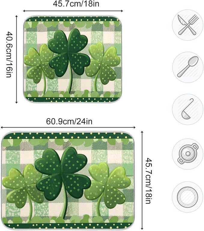 three clovers a plaid