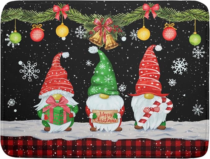 Christmas Black Gnomes