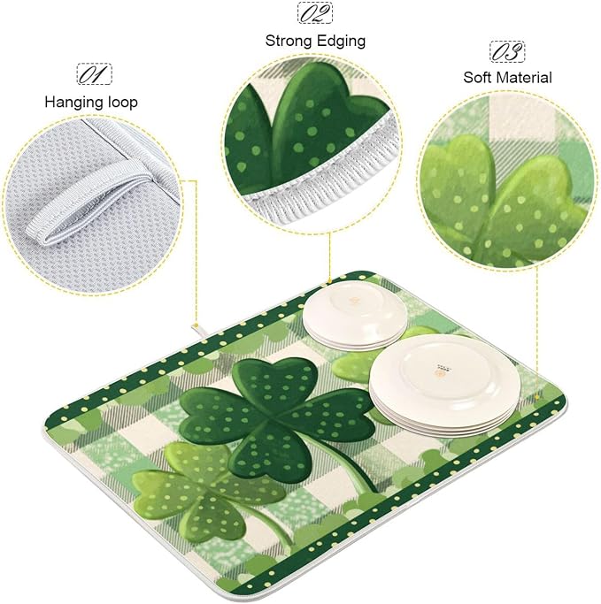 three clovers a plaid