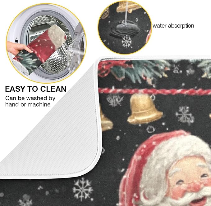 santa claus candy cane
