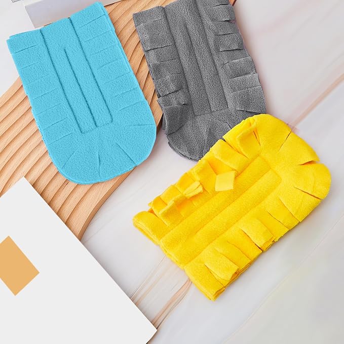 Yellow, Gray, Turquoise