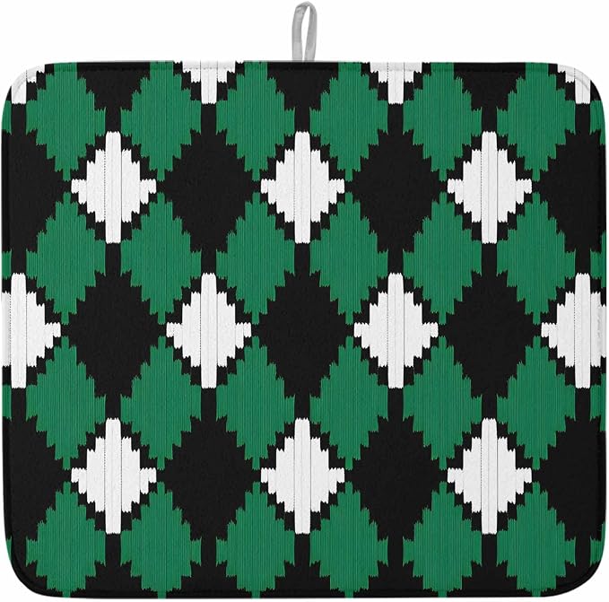Green Black White