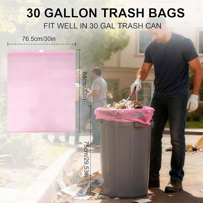 30 Gallon-Pink