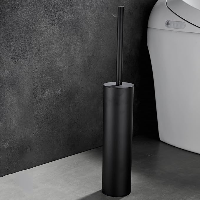 19-inch Round High Matte Black