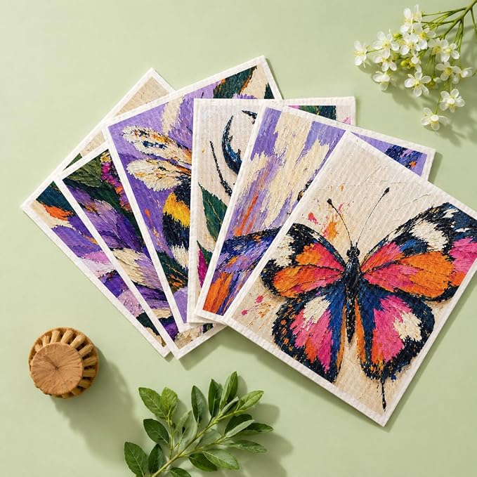 Butterfly Bee Floral