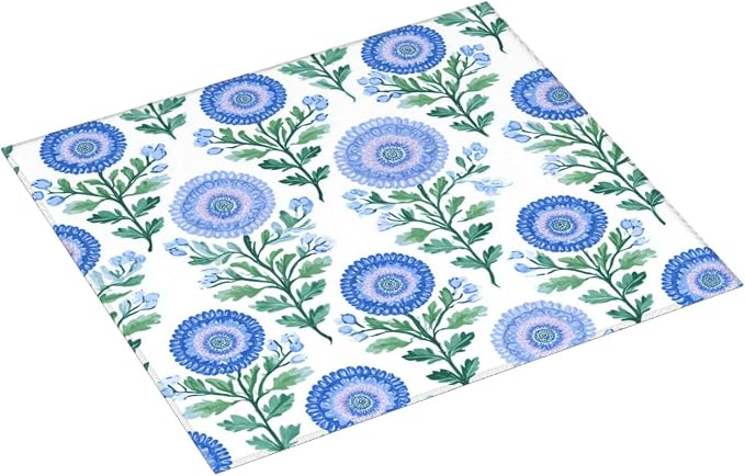 Blue Botanical Waterccolor