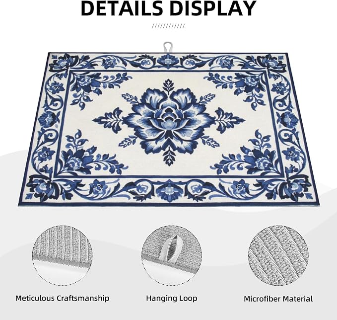 Blue White Floral 13