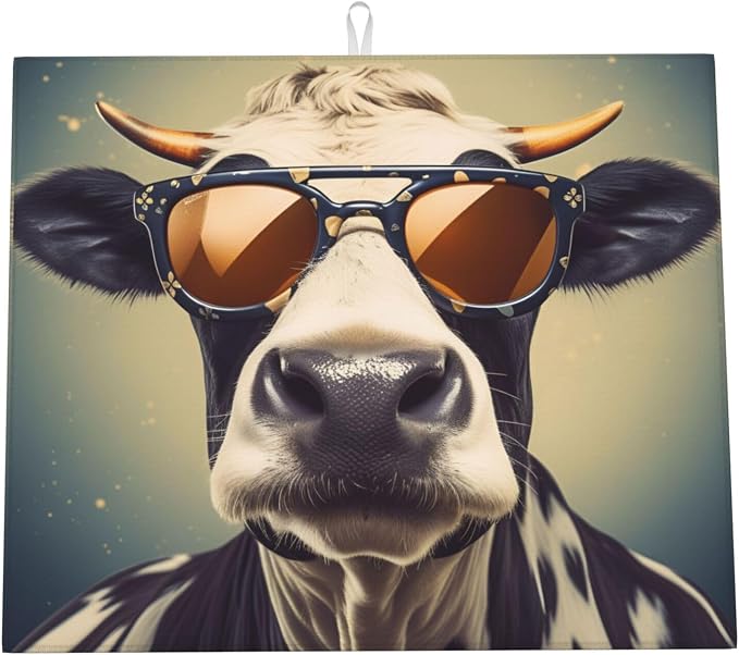 Vintage Cool Sunglasses Cow