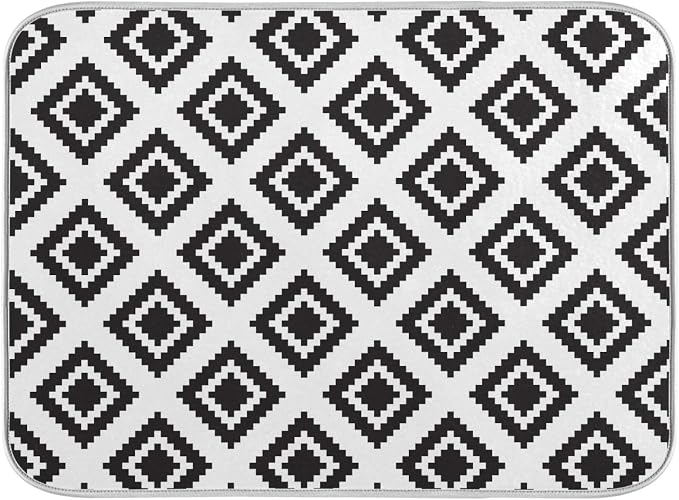 Grey Moroccan Rhombus Plaid
