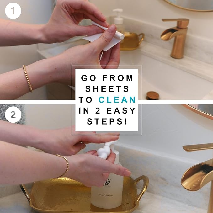 Foaming Hand Soap Sheets