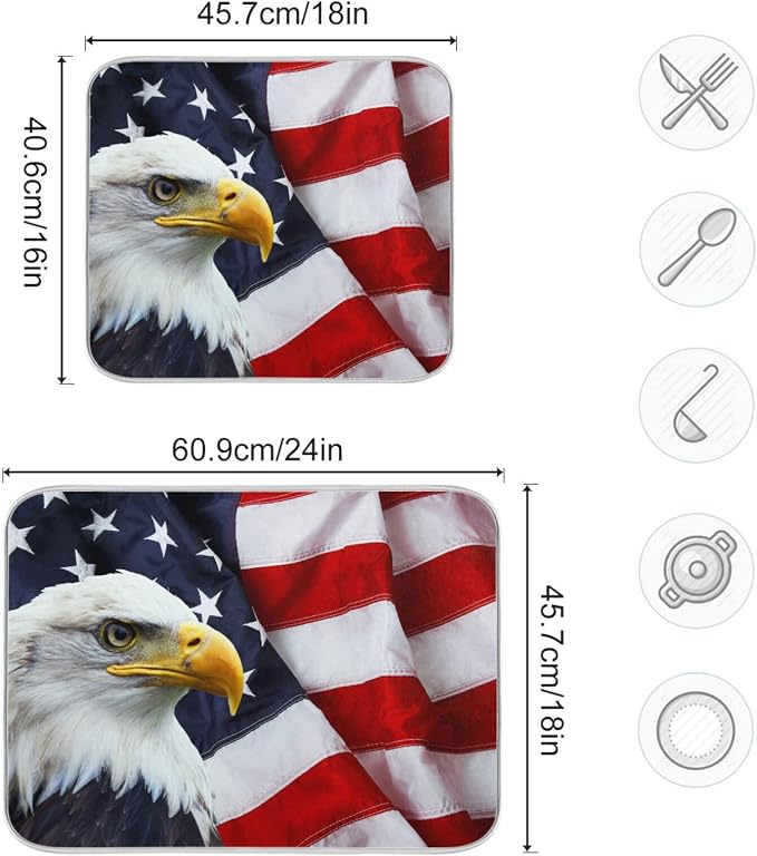 Flag Eagle American