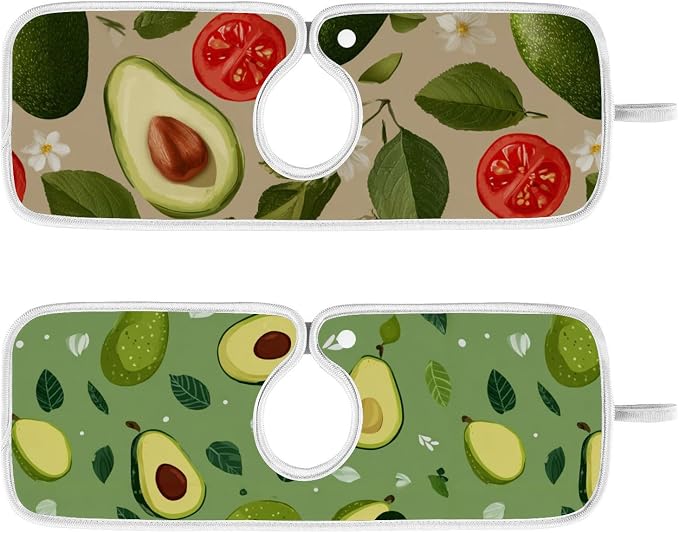 Green Avocado Tomato Leaves