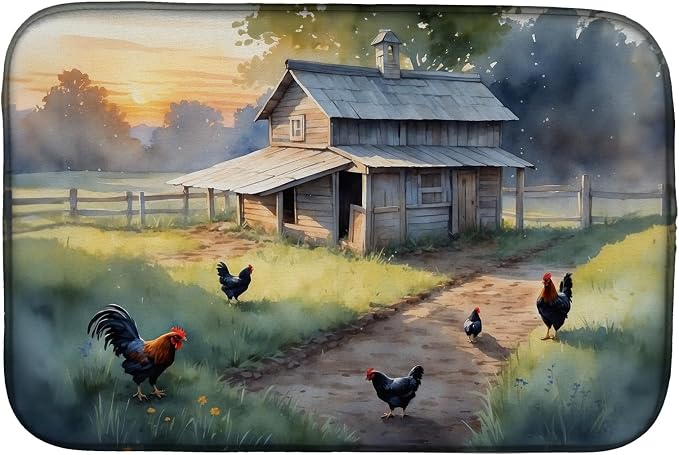Chicken Coop at Dawn 7653