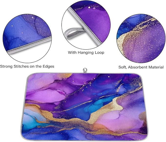 Purple Blue Marble