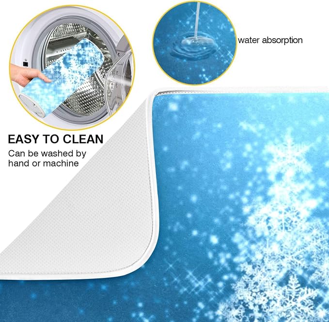 christmas tree white snowflake