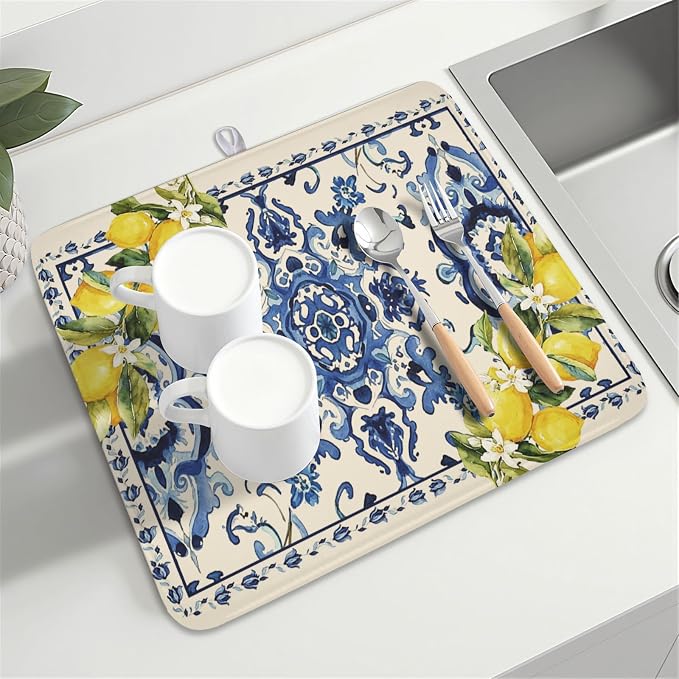 Lemon Boho Chinoiserie