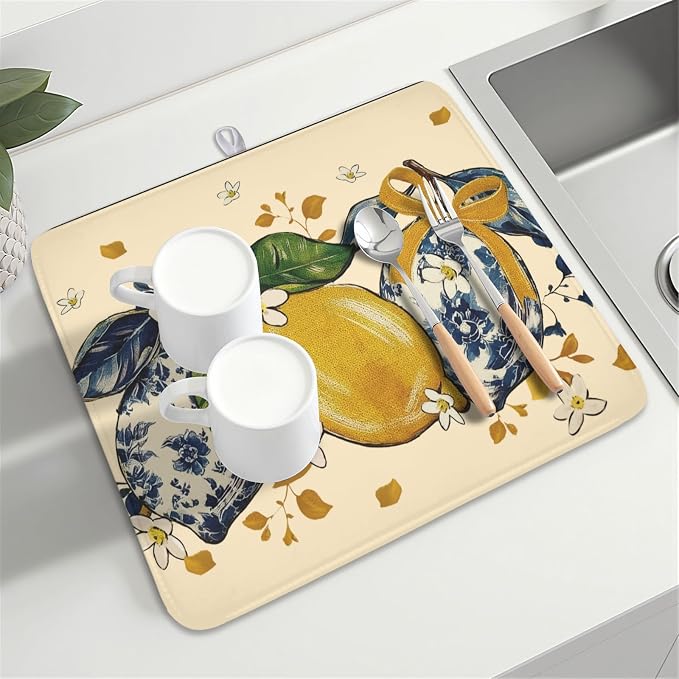 Lemon Daisy Chinoiserie