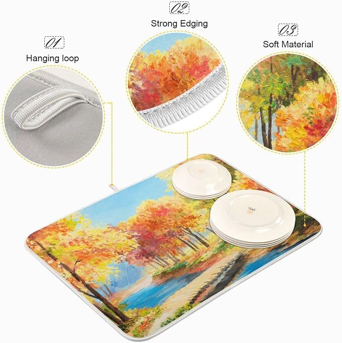 Forest Oil Painting Autumn