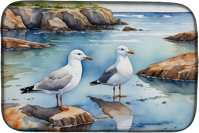 Gulls Scavenging 7518