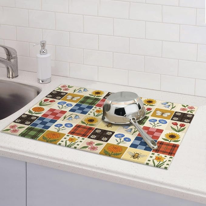 Flower Plaid Tile