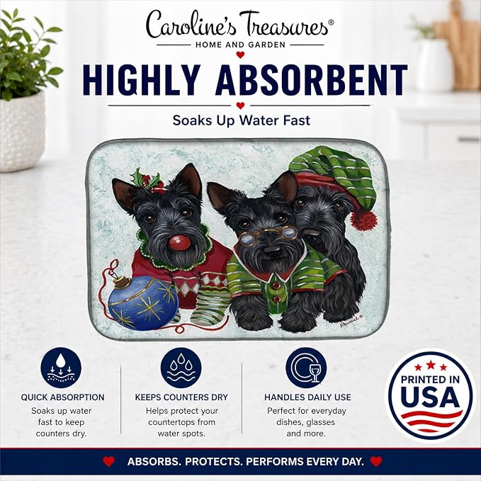 Scottish Terrier Christmas Elves