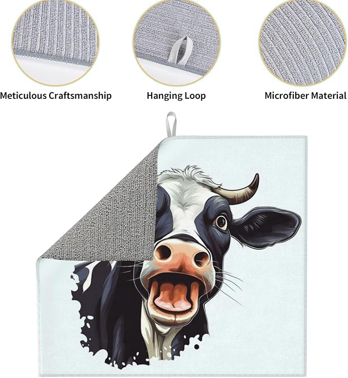 Farm Cow Open Mouth