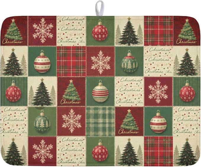 Christmas-checkered