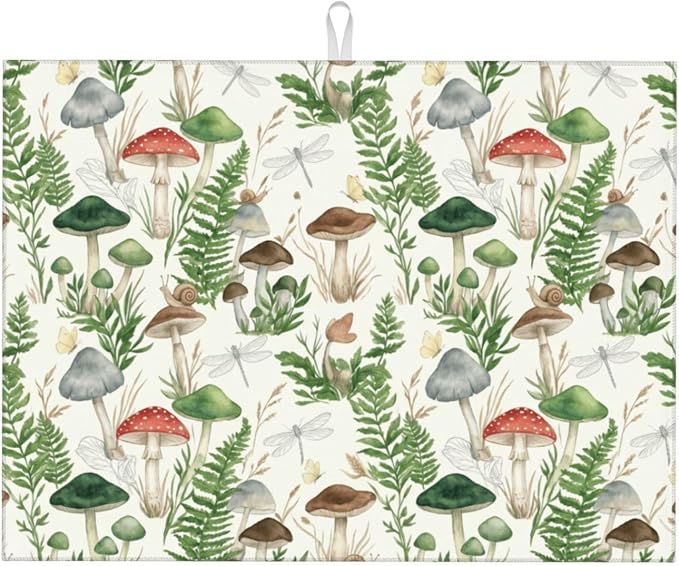 Watercolor Mushroom