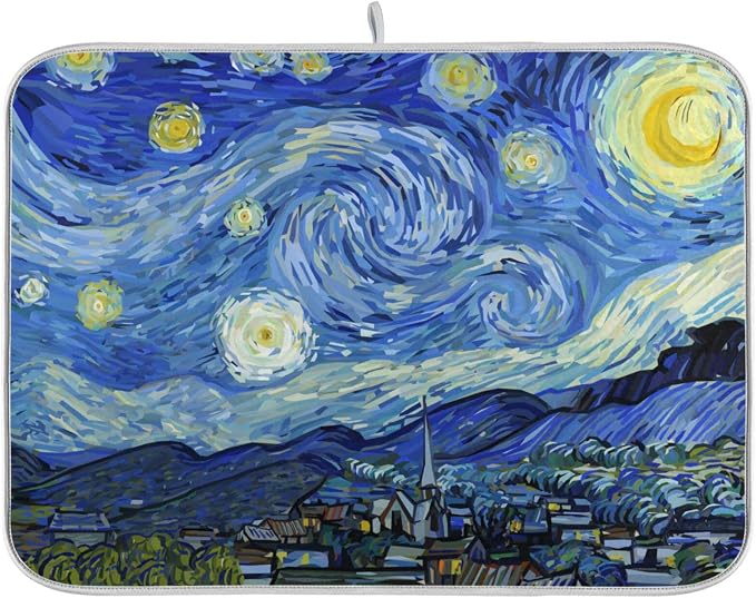 Van Gogh's Starry Sky Blue